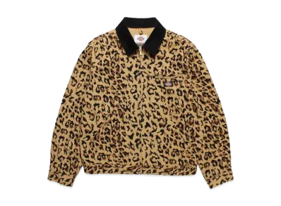WACKO MARIA x Dickies Leopard Work Jacket "Beige"