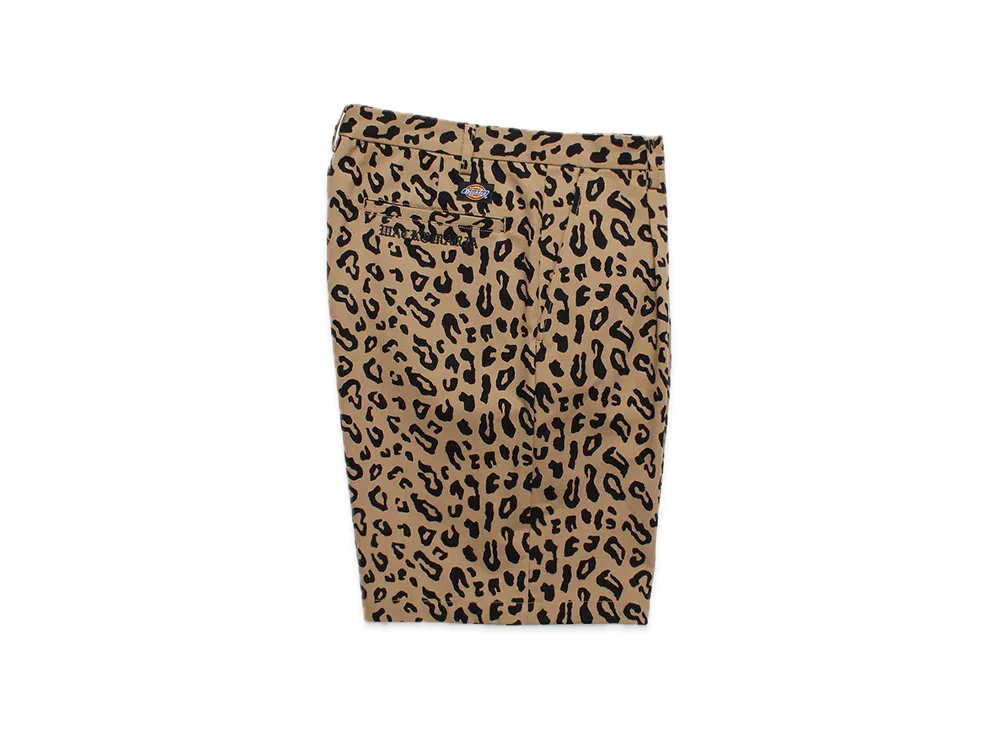 WACKO MARIA x Dickies Leopard Pleated Short Trousers "Beige"