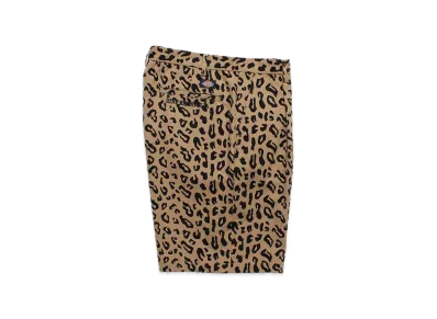 WACKO MARIA x Dickies Leopard Pleated Short Trousers "Beige"