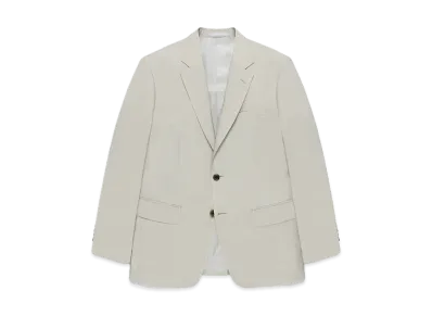 WACKO MARIA x Ermenegildo Zegna Single Breasted Jacket "Ivory"