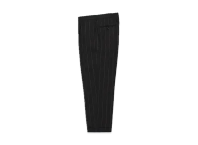 WACKO MARIA x Ermenegildo Zegna Striped Pleated Trousers (Type-1) "Chrcoal"