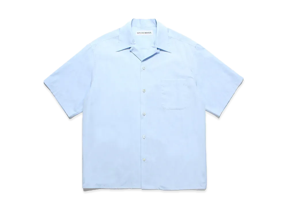 WACKO MARIA x Soktas Open Collar Shirt "Blue"