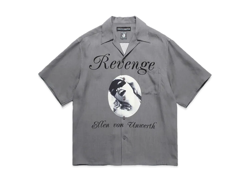 WACKO MARIA x Ellen Von Unwerth Hawaiian Shirt "Gray"