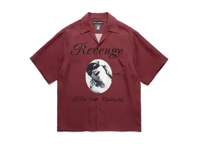 WACKO MARIA x Ellen Von Unwerth Hawaiian Shirt "Burgundy"
