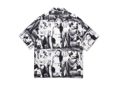 WACKO MARIA x Ellen Von Unwerth Hawaiian Shirt "White"