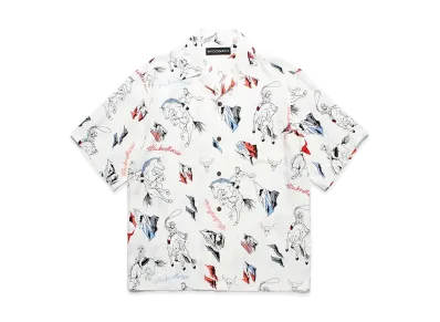 WACKO MARIA Hawaiian Shirt "White"