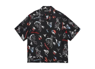 WACKO MARIA Hawaiian Shirt "Black"