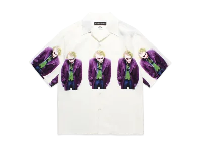 WACKO MARIA x The Dark Knight Trilogy Hawaiian Shirt "White"