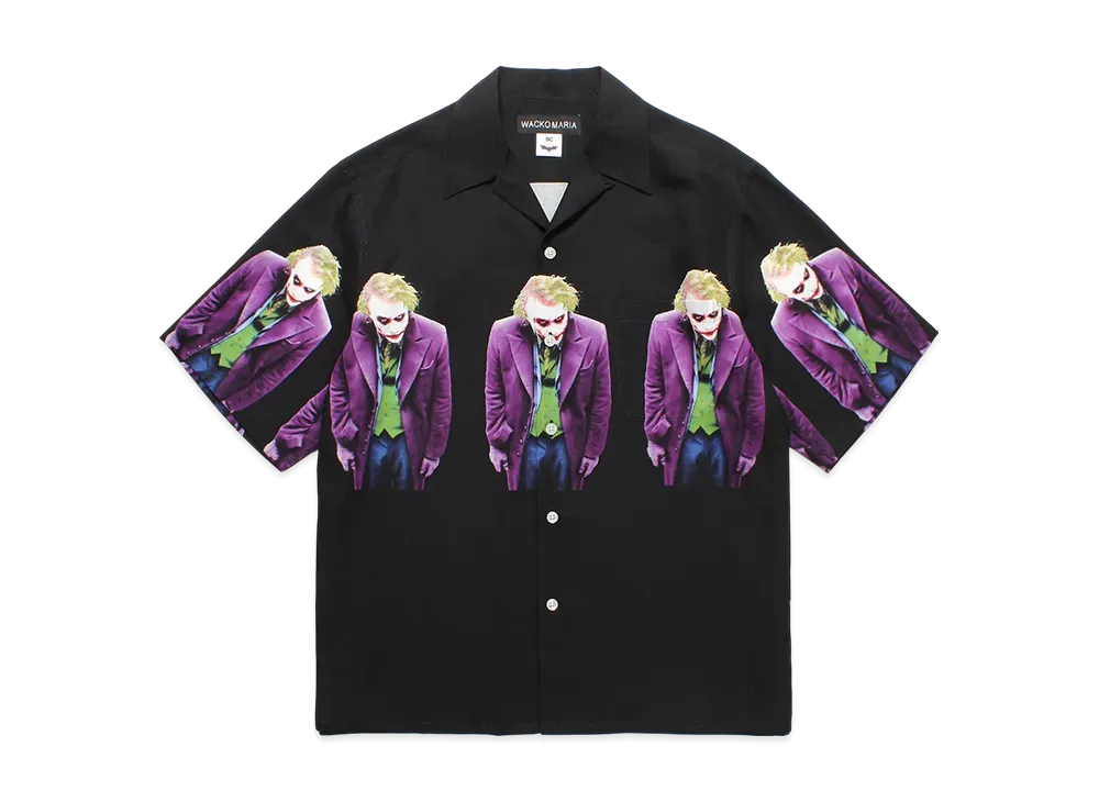 WACKO MARIA x The Dark Knight Trilogy Hawaiian Shirt "Black"