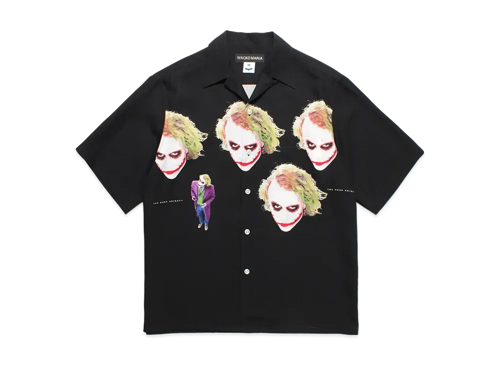 WACKO MARIA x The Dark Knight Trilogy Hawaiian Shirt "Black"