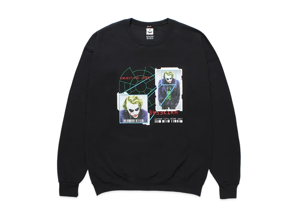 WACKO MARIA x The Dark Knight Trilogy Sweat Shirt "Black"