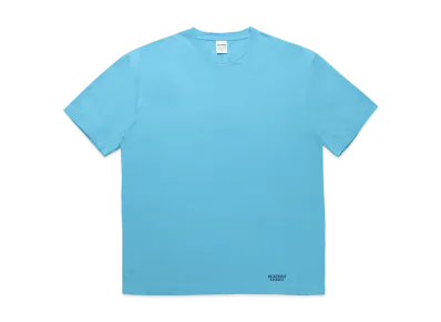 WACKO MARIA Washed Heavy Weight Color T-Shirt "Blue"