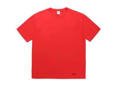 WACKO MARIA Washed Heavy Weight Color T-Shirt "Red"