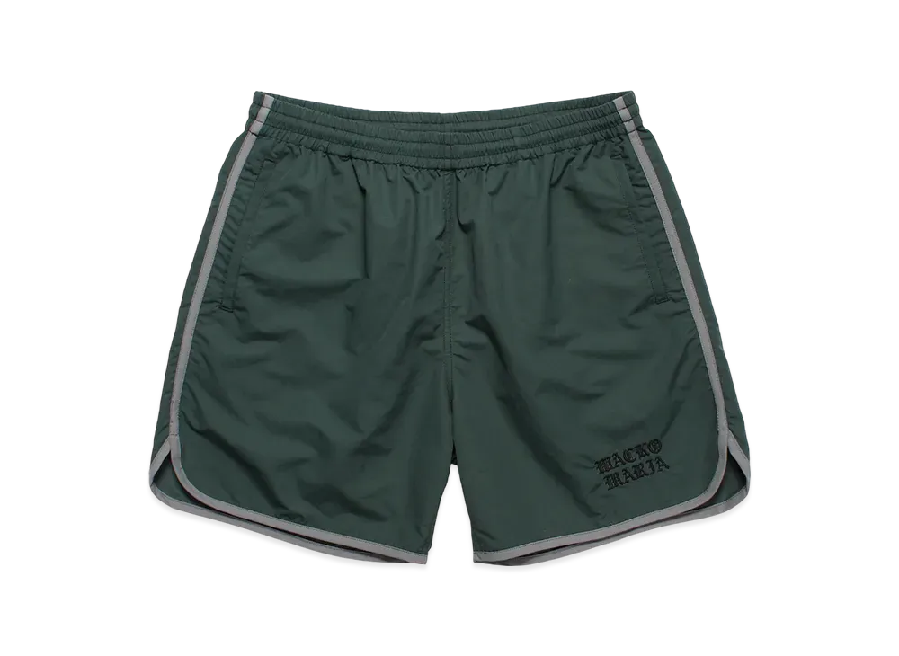 WACKO MARIA Athletic Shorts "Green"