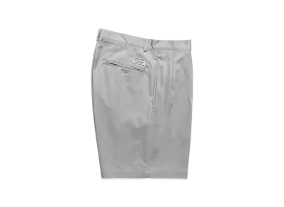 WACKO MARIA Double Pleated Chino Short Trousers "Gray"