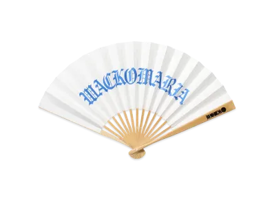 WACKO MARIA Folding Fan "Blue"