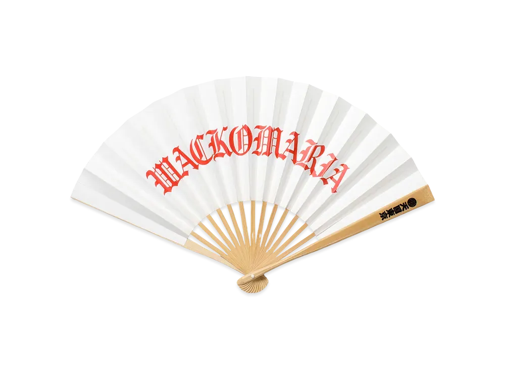WACKO MARIA Folding Fan "Red"