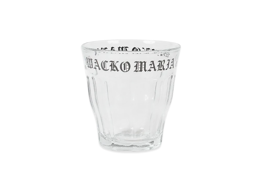 WACKO MARIA x DURALEX Glass Cup (Set Of 2) "Black"