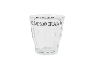 WACKO MARIA x DURALEX Glass Cup (Set Of 2) "Black"