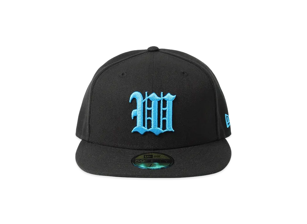 WACKO MARIA x NEW ERA 59FIFTY黒 7 5/8 WACKO MARIA - ワコマリア ニューエラ コラボ 59FIFTY ベース