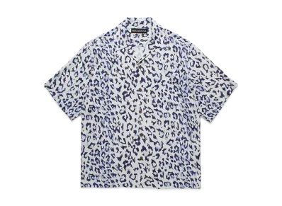 WACKO MARIA Leopard Hawaiian Shirt "Gray"
