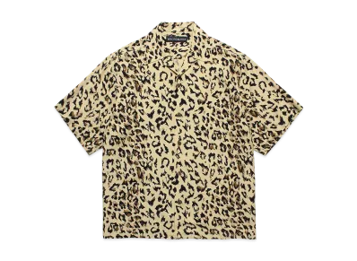 WACKO MARIA Leopard Hawaiian Shirt "Beige"
