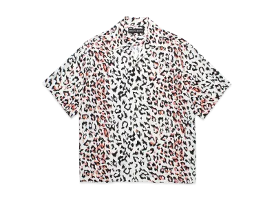 WACKO MARIA Leopard Hawaiian Shirt "White"