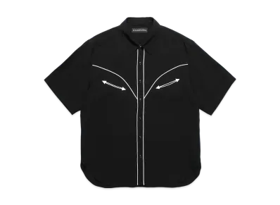 WACKO MARIA Western Shirt "Black/White"