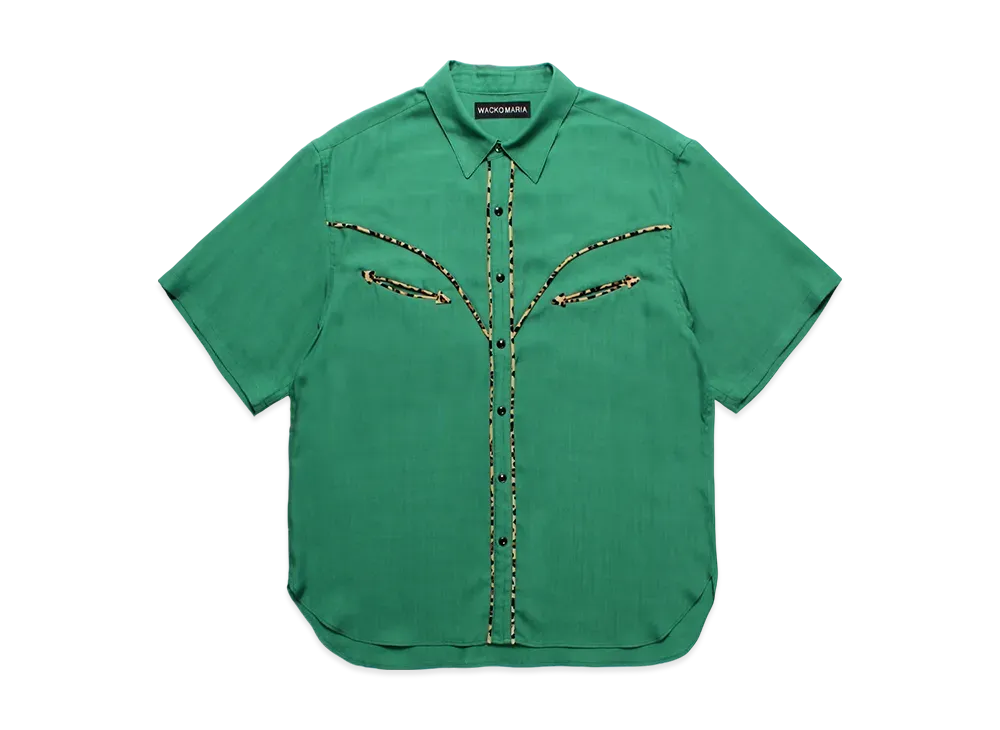 WACKO MARIA Western Shirt "Green"