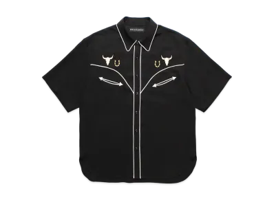 WACKO MARIA Western Shirt "Black/White"