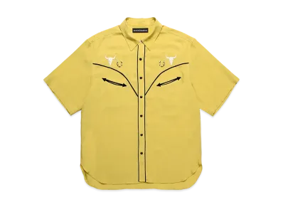 WACKO MARIA Western Shirt "Yellow"