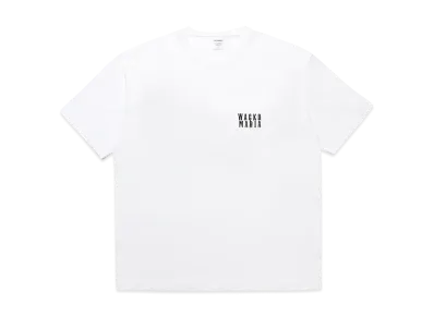 WACKO MARIA Washed Heavy Weight T-Shirt "White"