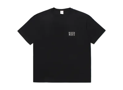WACKO MARIA Washed Heavy Weight T-Shirt "Black"