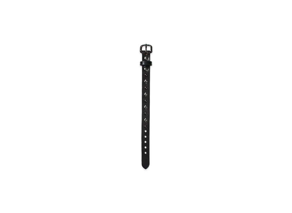 WACKO MARIA x WOLF'S HEAD Studs Leather Wrist Band 
