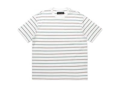 WACKO MARIA Striped T-Shirt "Off White"