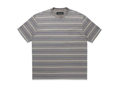 WACKO MARIA Striped T-Shirt "Gray"