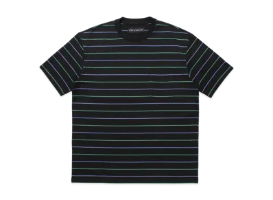 WACKO MARIA Striped T-Shirt "Black"