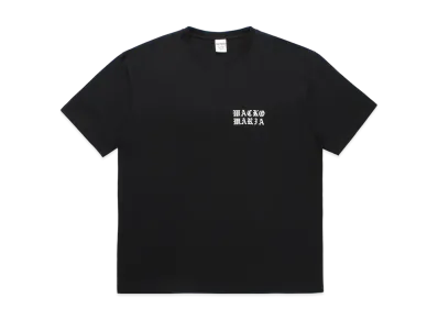 WACKO MARIA Washed Heavy Weight T-Shirt "Black"