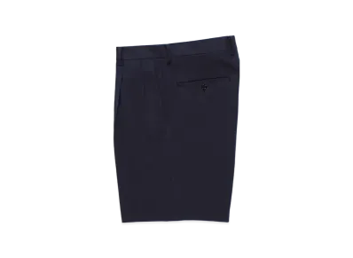 WACKO MARIA Double Pleated Short Trousers "Navy"