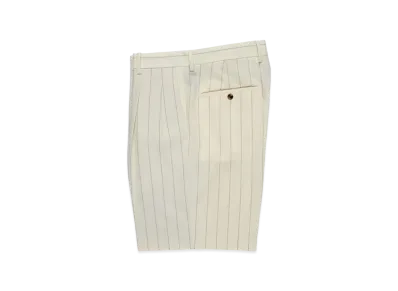 WACKO MARIA Double Pleated Short Trousers "White"