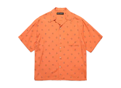 WACKO MARIA Hawaiian Shirt "Orange"