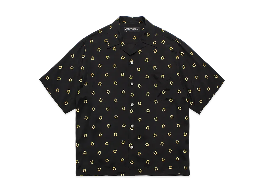 WACKO MARIA Hawaiian Shirt "Black"