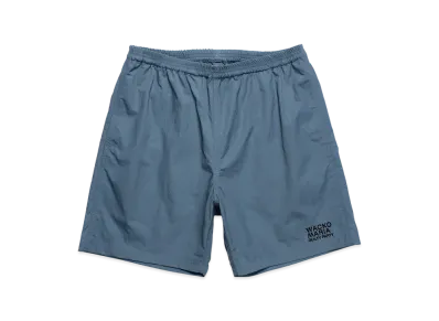 WACKO MARIA Nylon Board Shorts "Blue"