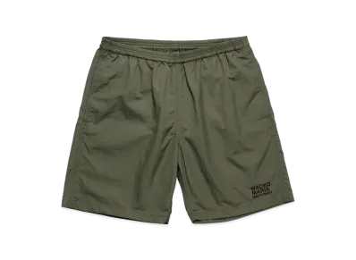 WACKO MARIA Nylon Board Shorts "Khaki"