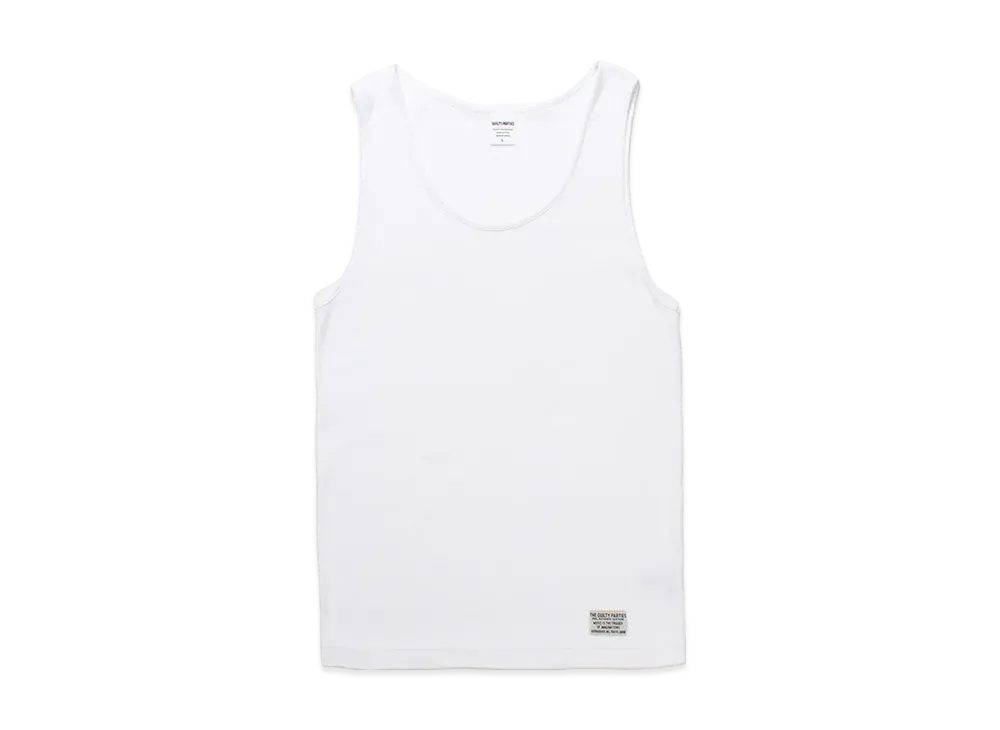 WACKO MARIA Tank Top "White"