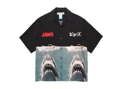 WACKO MARIA x Jaws Hawaiian Shirt "Black"