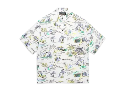 WACKO MARIA Hawaiian Shirt "White"