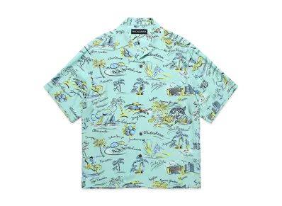 WACKO MARIA Hawaiian Shirt "Mint"