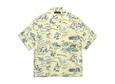 WACKO MARIA Hawaiian Shirt "Yellow"