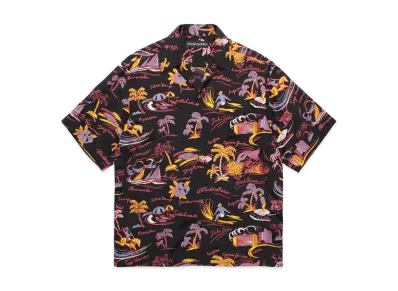 WACKO MARIA Hawaiian Shirt "Black"